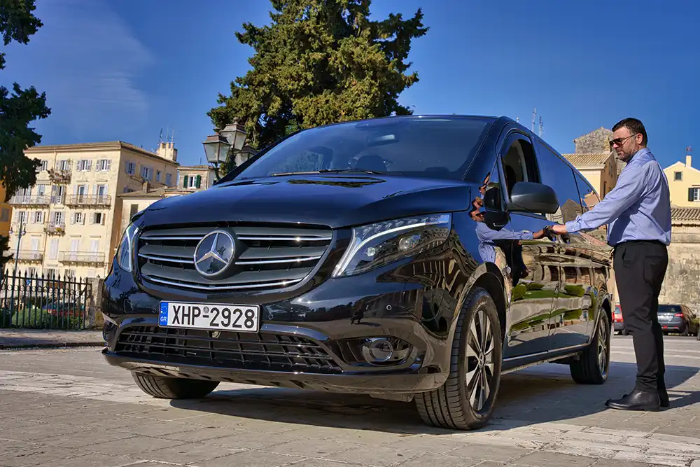 Corfu Airport Private Transfers V For V , Luxury Corfu Private Chauffeur n6